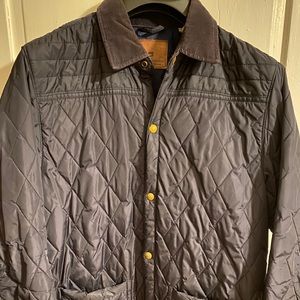 Scotch and Soda Men’s Navy Quilted Jaclet